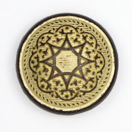 7037 Пуговица клубная металлическая_1